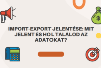 Import-Export Jelentése