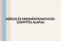 Mérleg és Eredménykimutatás